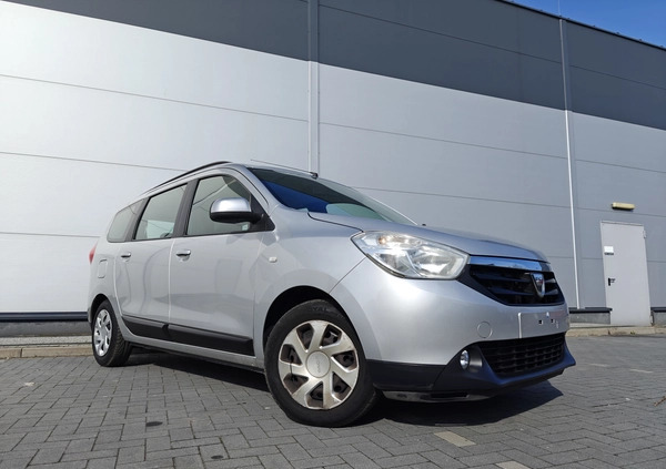 Dacia Lodgy cena 22900 przebieg: 187200, rok produkcji 2012 z Mońki małe 704